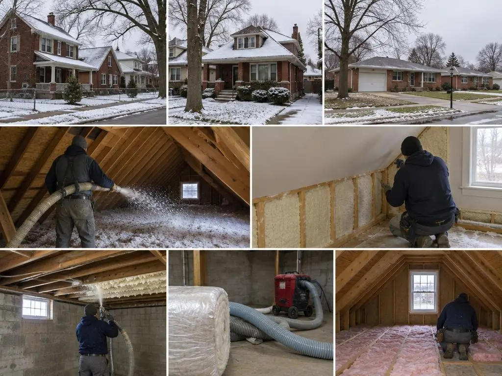 Bungalow & Kneewall Insulation in Detroit, MI