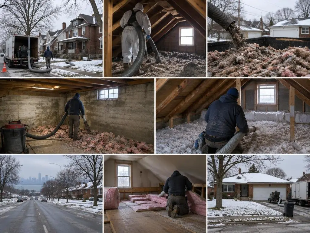 Insulation Removal & Replacement in Detroit, MI
