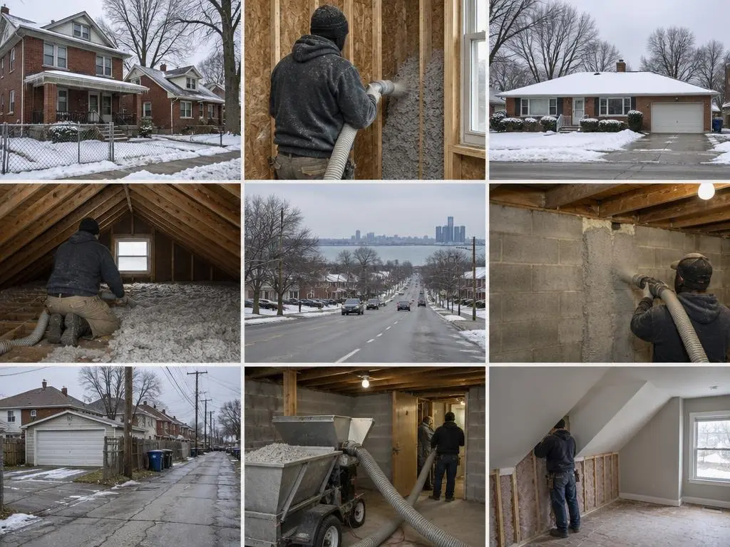 Wall Insulation for Older Homes in Detroit, MI
